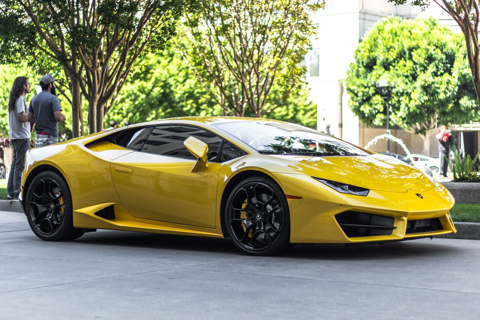 Exotic supercar detail